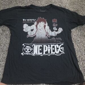 Ripple Junction Black One Piece Graphic Tee